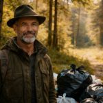 Jäger bei der Müllsammel-Aktion