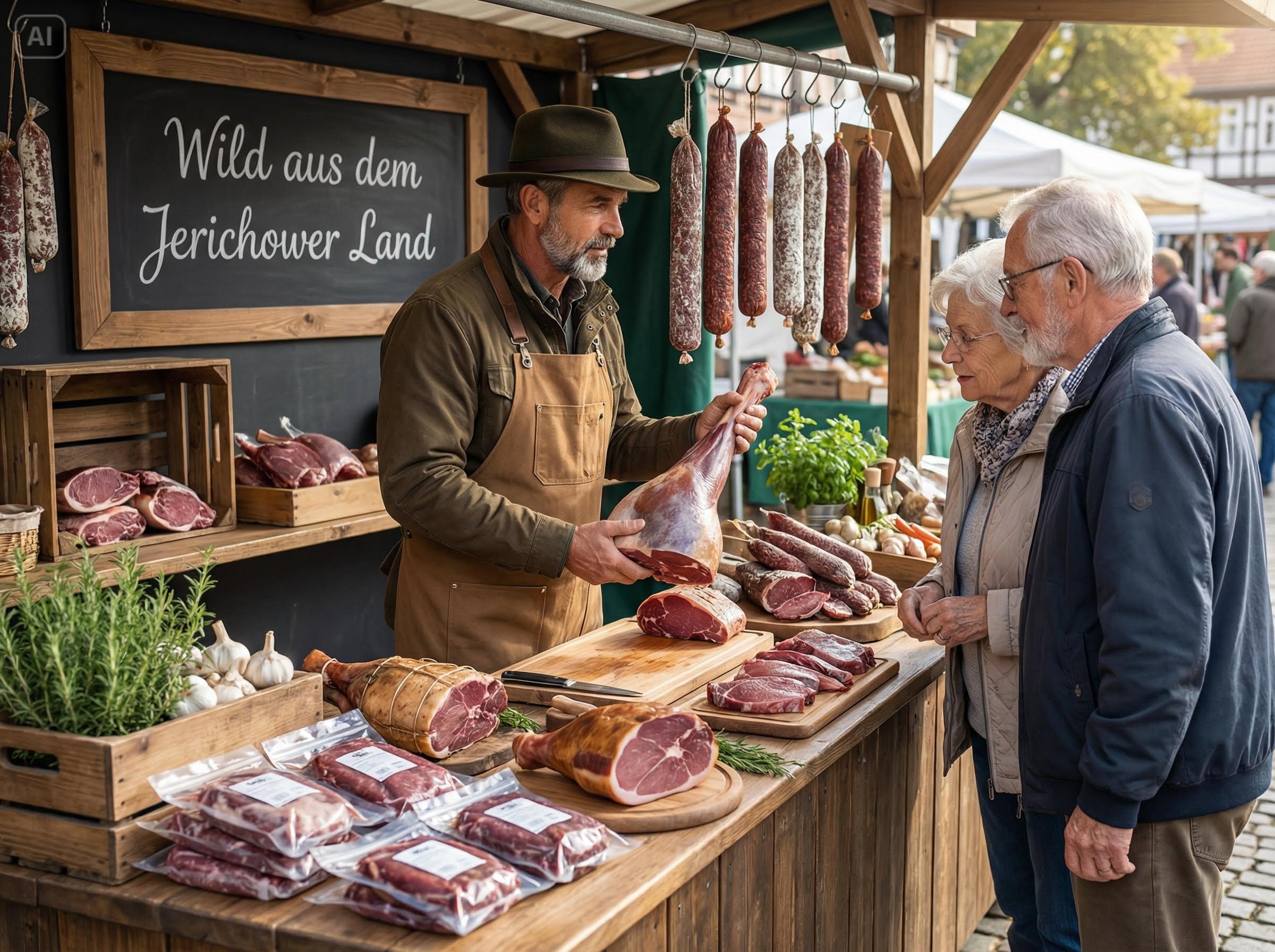 Verkauf von Wild im Jerichower Land